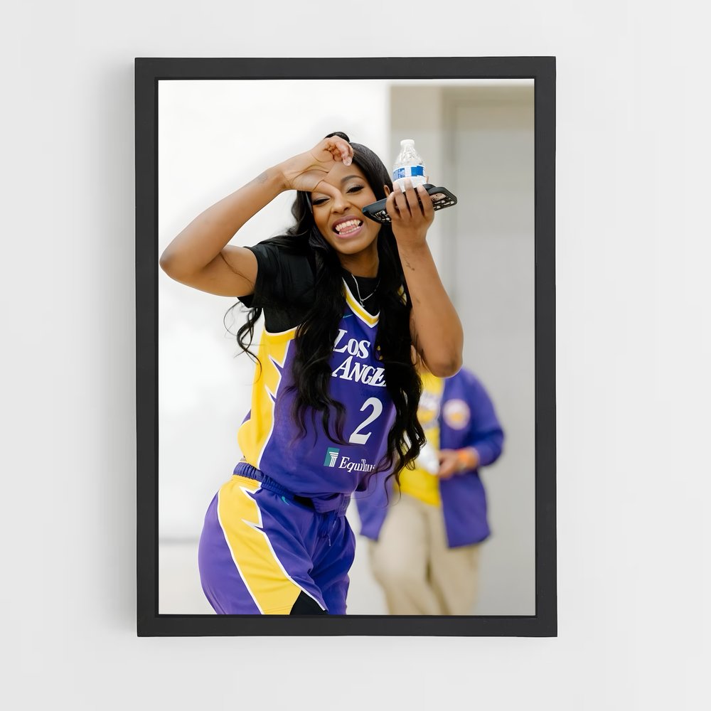 Poster Basket Queen – affiche Basketball (vue 2)